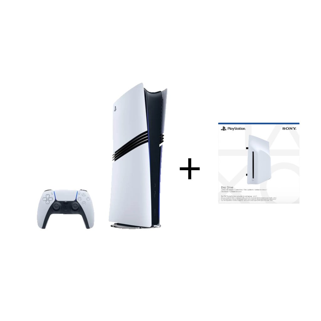 Sony PlayStation 5 Pro met disc drive, 4K, 120 FPS