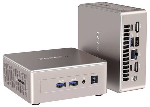 GEEKOM Mini PC A5 AMD Ryzen 5 7530U 4.5GHz 16GB RAM 512GB SSD AMD Radeon Graphics Win 11 Pro Mini A5