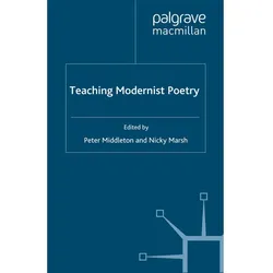Teaching Modernist Poetry, Fachbücher