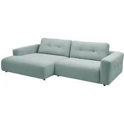 ECKSOFA XL MIKA Hellblau Cord