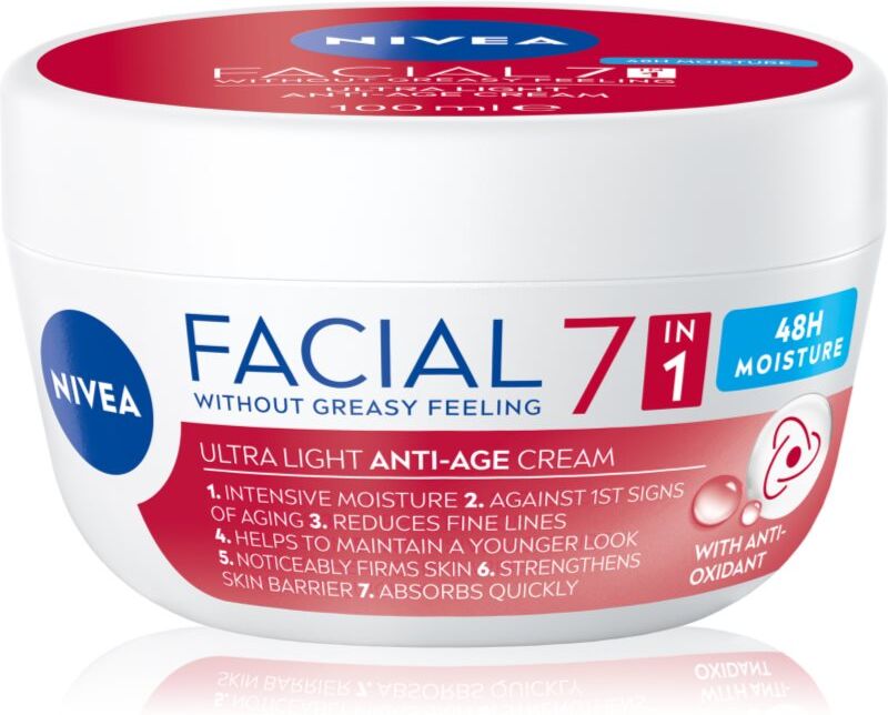 NIVEA Facial Anti-Age crème visage contre les premiers signes de vieillissement 7 en 1 100 ml