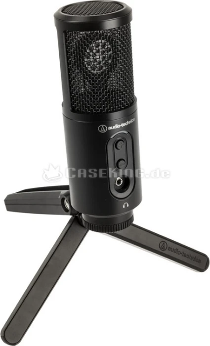 Audio-Technica AT2500x-USB Kondensator Mikrofon schwarz