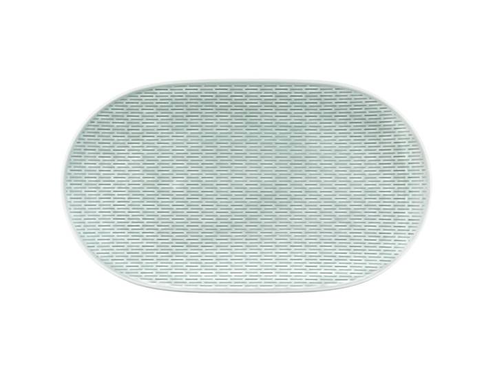 BAUSCHER Servierplatte Scope blau Porzellan Oval B 23.1 cm
