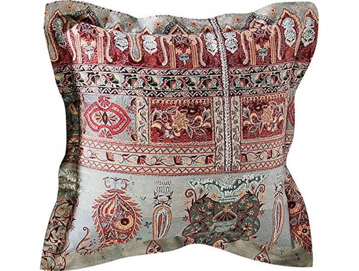 Bassetti 9284984 Correggio V7 Kissenhülle Satin, Mehrfarbig, 40 x 40 x 0,5 cm