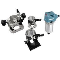 Makita Multifunktionsfräse RT0702CX2J mit Zubehör 710 W