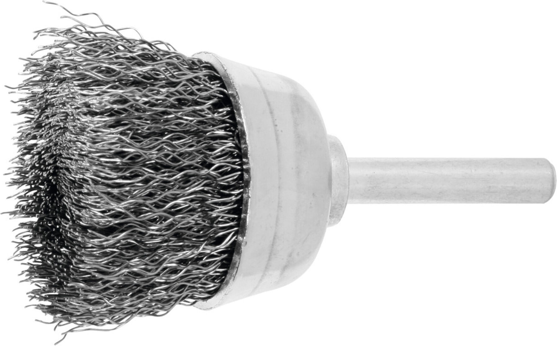 Lessmann Flächenbürste Stahldraht 0,30 mm, Bürsten-⌀ 40 mm (434162)