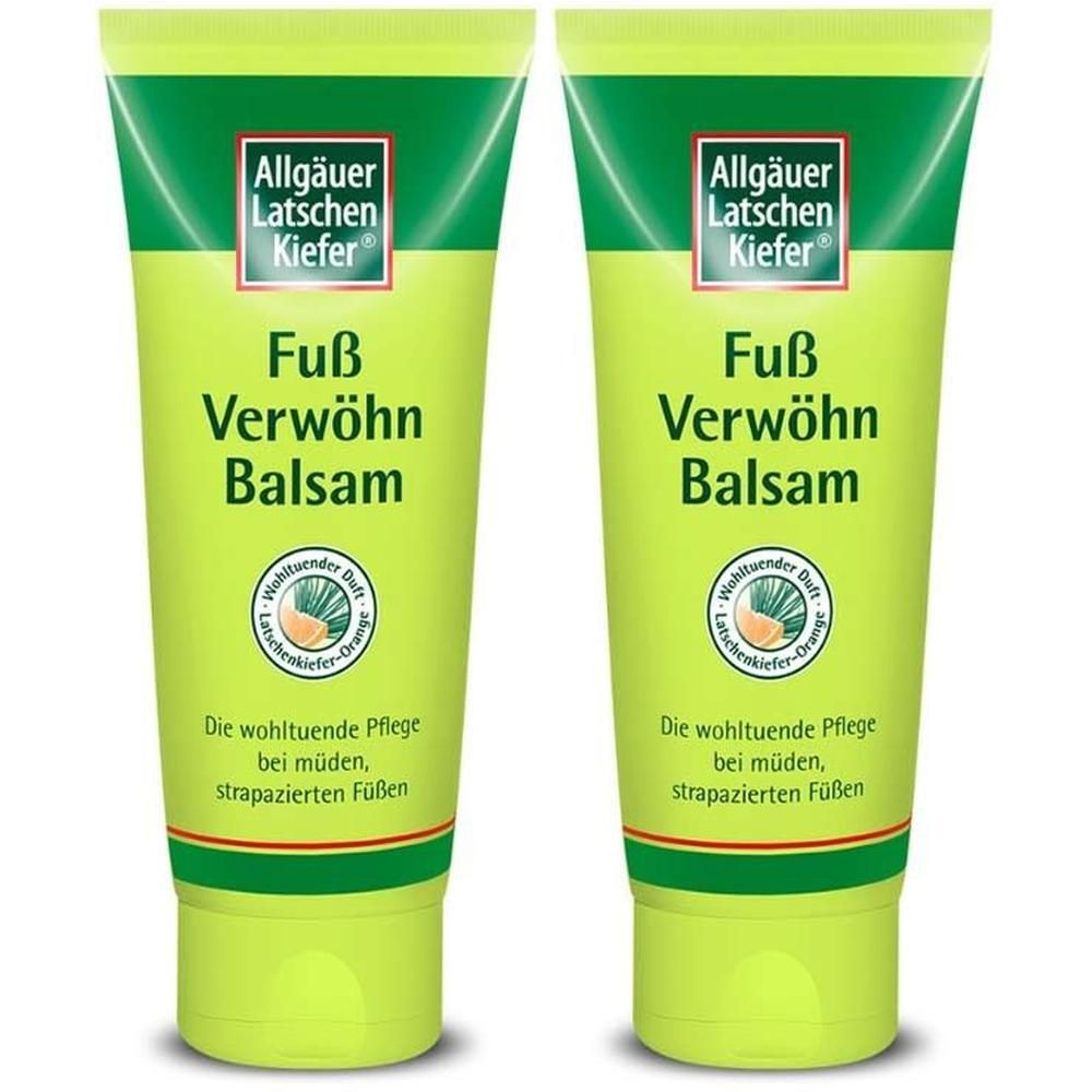 Allgäuer Latschenk. Fuß Verwöhnbalsam 2x 2x100 ml Balsam
