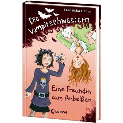 Die Vampirschwestern (Band 1) - Eine Freundin zum Anbeißen, Gebundene Ausgabe von Franziska Gehm, Loewe
