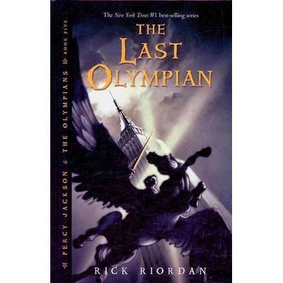 The Last Olympian, Gebundene Ausgabe von Rick Riordan, Thorndike Press, 978-1-4104-1678-0