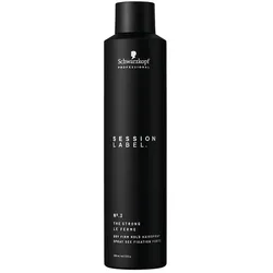 300ml Schwarzkopf Professional Session Label The Strong