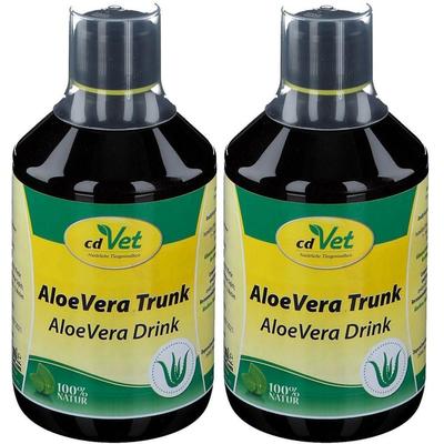 Aloe Vera Trunk vet. 2x 2x500 ml Flüssigkeit