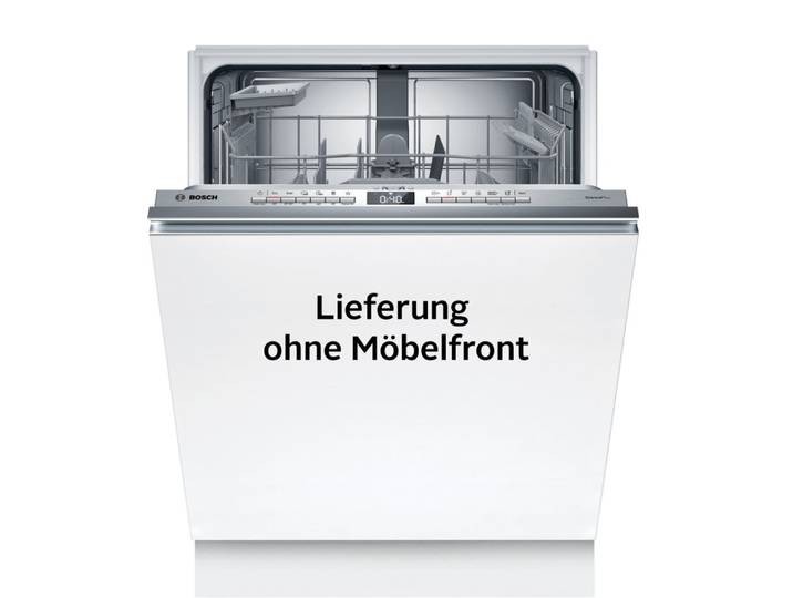 BOSCH vollintegrierbarer Geschirrspüler XXL, Serie 4 SBV4EAX28E, 13 Maßgedecke, Automatische Türöffnung für Effizienz, flexible Körbe & Schubladen