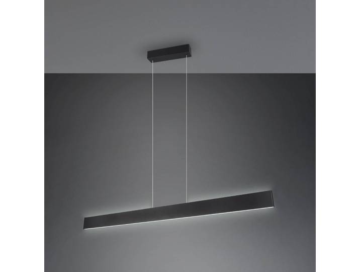 Trio Lighting Hängeleuchte Galway, dimmbar, schwarz, für Wohn- / Esszimmer, Metall, Modern