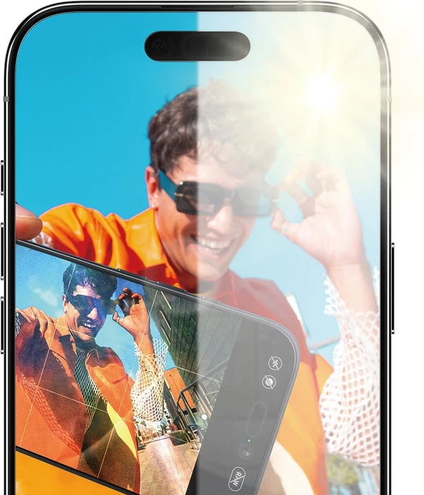 PanzerGlass Apple iPhone Air, entspiegelt, mit Einbaurahmen