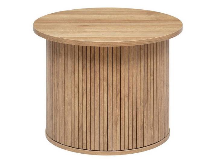 Atmosphera Créateur d'intérieur Beistelltisch Runder Kaffeetisch Spule COLVA, Ø 60 cm (funktional), keine