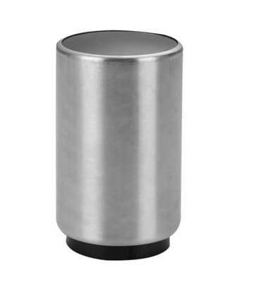 Universal Stock Magnetic Automatic Beer Bottle Opener Stainless Steel Push Down Cap Remover For Home Bar silver