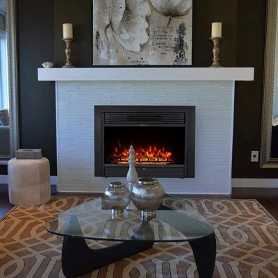 All Categories Goods Electric Fireplace Insert Heater With Color Flame & Remote Control Electric Fireplace Insert Heater With Color Flame & Remote Control