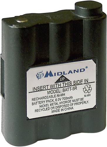 Midland ersetzt Original-Akku (Original) PB-ATL/G7 Funkgeräte-Akku 6V 700 mAh