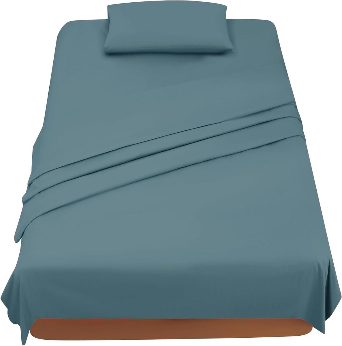 Microvezel Beddengoed Set Groen - Kreukvrij en Comfortabel Laken Set