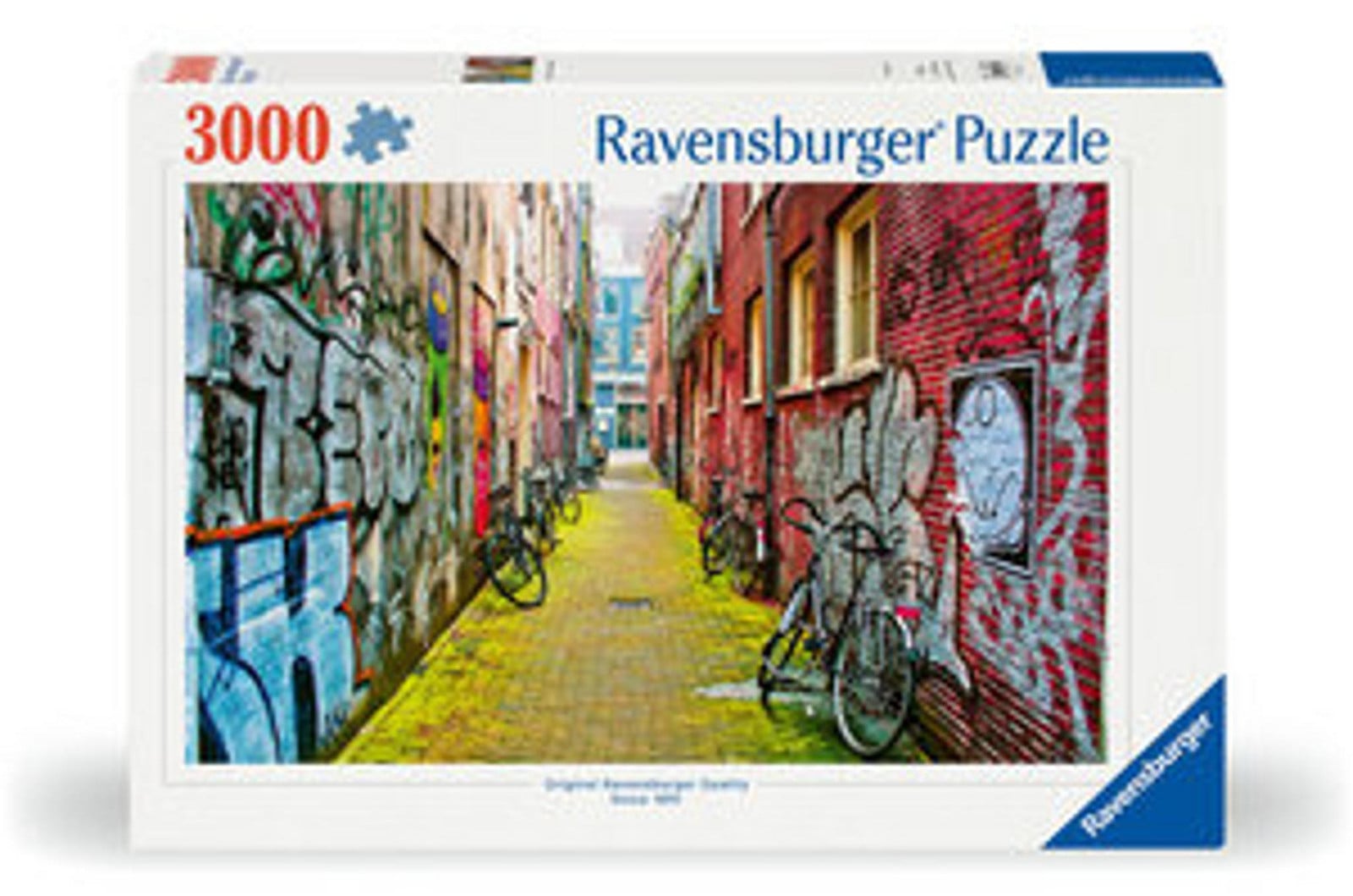 Ravensburger Puzzel Straatkunst in Amsterdam