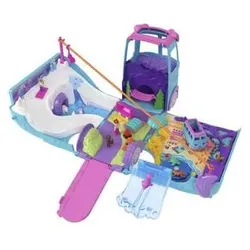 Mattel Polly Mini - Τροχοσπιτο Με Ζωακια για 3+ ετών JCC22