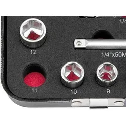 FORMAT Steckschlüssel Set 1/2" 27-teilig
