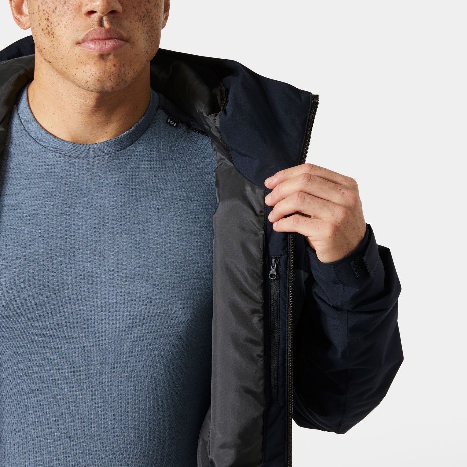 Helly Hansen Men's Gravity Insulated Ski Jacket - Blue - XL