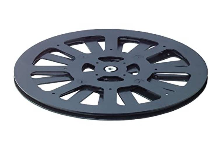 BS rollen D85.302 draaischijf, kunststof zwart, Ø 302 mm
