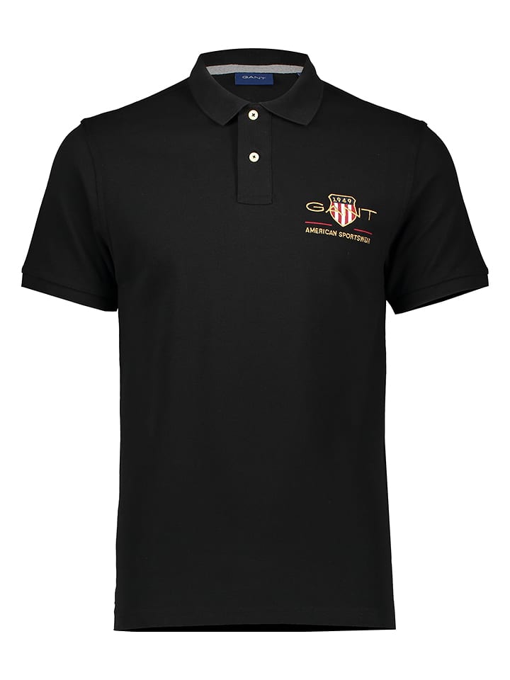 Gant Poloshirt in Schwarz - S