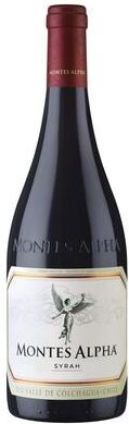 """Montes Alpha Series Syrah 2022 Red Wine - Chile"""