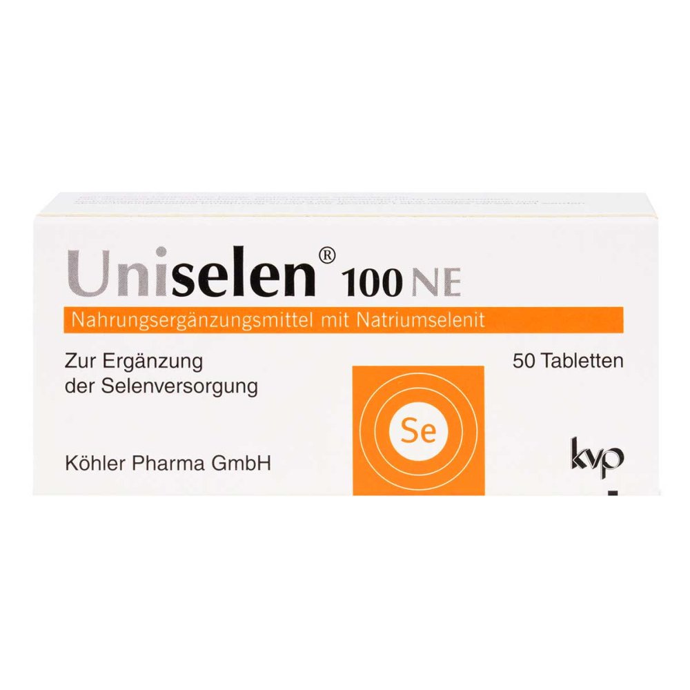 Köhler Pharma GmbH Uniselen 100 NE Tabletten 05747502
