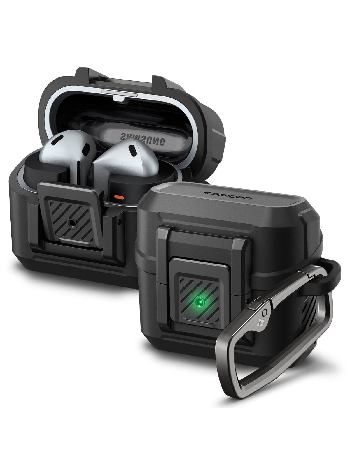 Spigen Lock Fit - matte black - Samsung Galaxy Buds 3 Pro/3