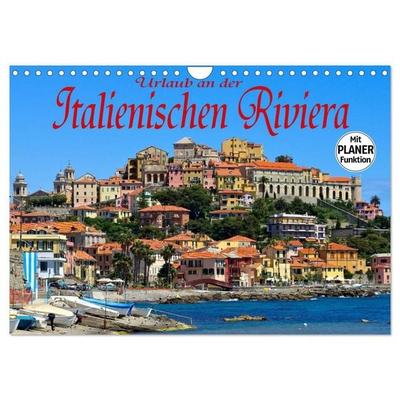Urlaub an der Italienischen Riviera (Wandkalender 2027 DIN A4 quer), CALVENDO Monatskalender