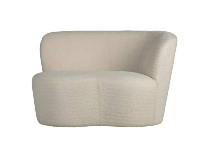 Stone Kleines Sofa Rechts Sahne 0