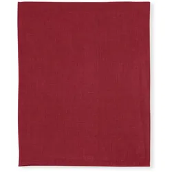 GreenGate Leinen Tischdecke, 250 x 135 cm, rot
