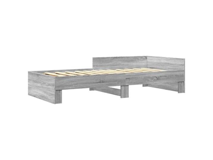 KTHLBRH Bett aus Kiefernholz, braun, gewachst, 75 x 190 cm