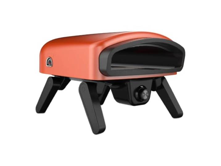 nero Nero-14 Gas-Pizzaofen 14 Zoll – Aluminium, tragbar, inkl. Pizzastein Farbe Sunset · Inkl. Pizzastein sowie Gasschlauch mit Druckregler