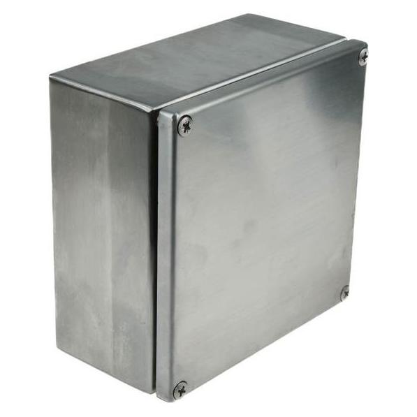 RS PRO S/Steel 304 Terminal Box 150x150x80mm (7491857)