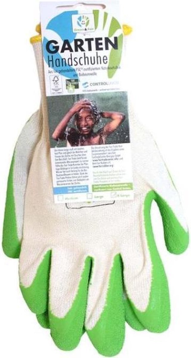 Green & Fair Tuinhandschoen - Groen - Maat S