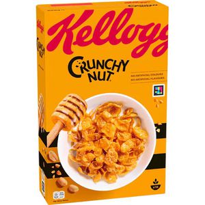 Kelloggs Cornflakes Crunchy Nut, 500 g, laktosefrei, aus Maismehl