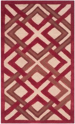 Martha Stewart by SAFAVIEH Handmade Woven Lattice Wool Rug