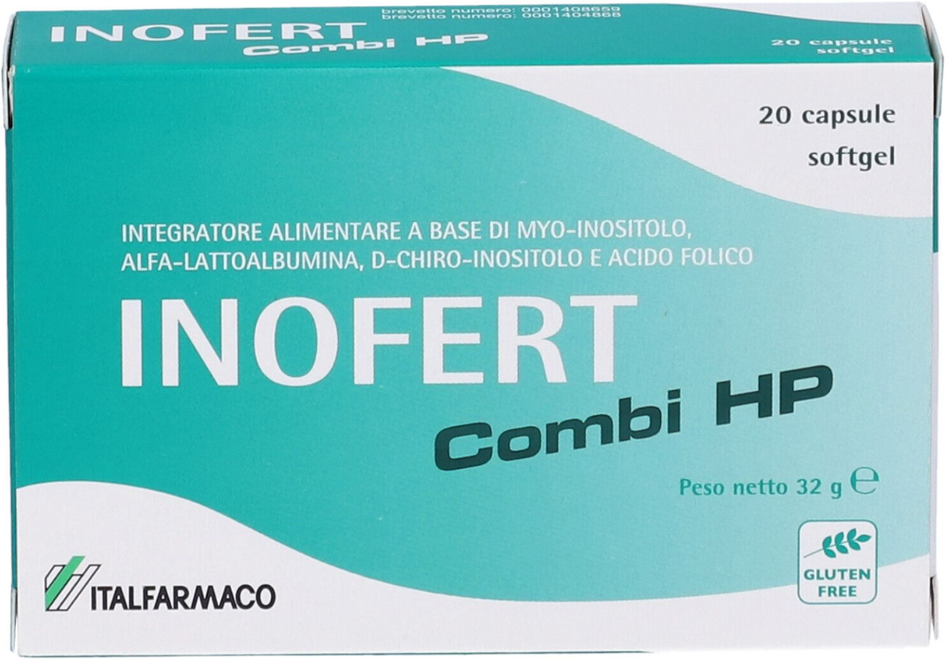 ITALFARMACO SpA Inofert Combi Hp, 20 Capsule Soft Gel