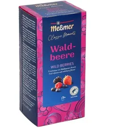 Meßmer Früchtetee »Classic Moments Waldbeeren« Tassenportion, 25 Stück