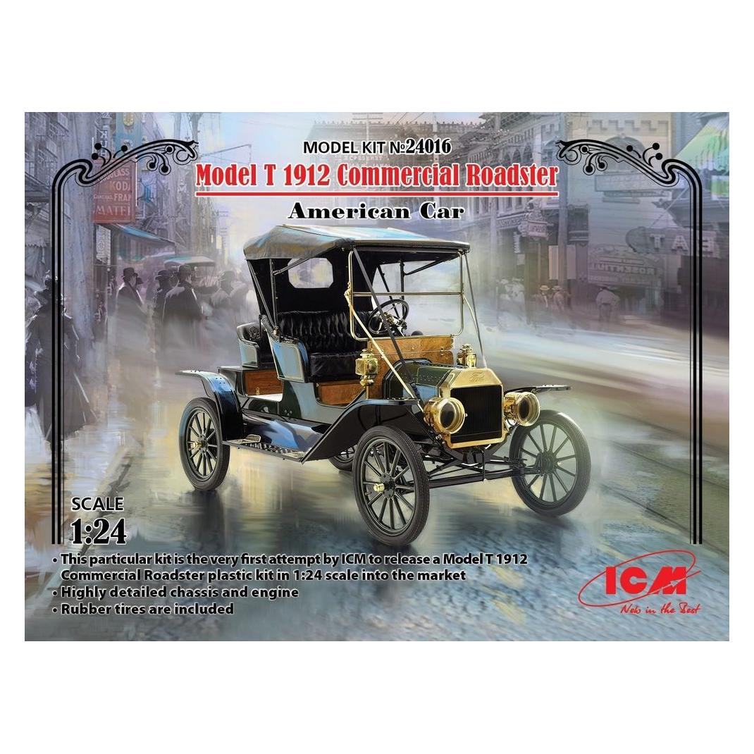 ICM Model T 1912 Commercial Roadster,America Car (24016)