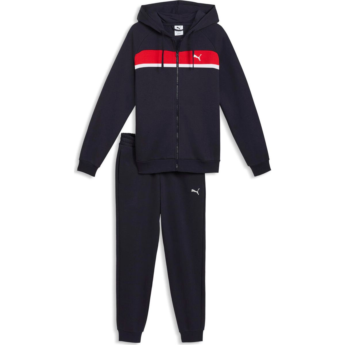 Puma Essentials Elevated Tape Relaxed Sweatpants FL op puma black (01) S 694344-01-S