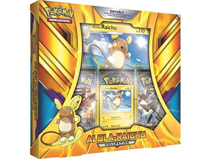 Pokemon, PKM Alolan Raichu Box DE (Sammelkartenspiel)