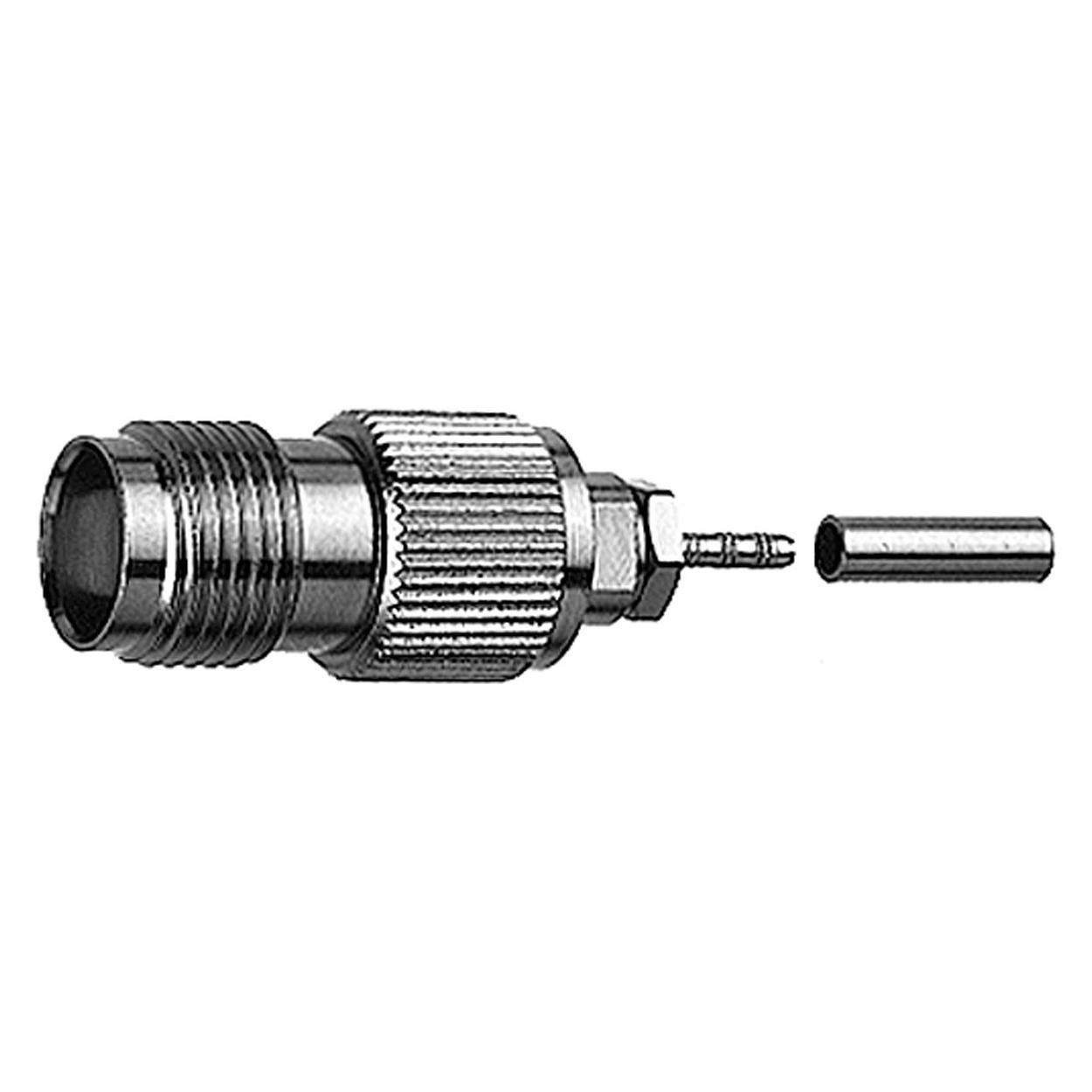 Telegärtner TNC-Kabelbuchse Crimp G03 50 Ohm, crimp/crimp, A2913, G03 (RG-178 B/U) (J01011B0032)