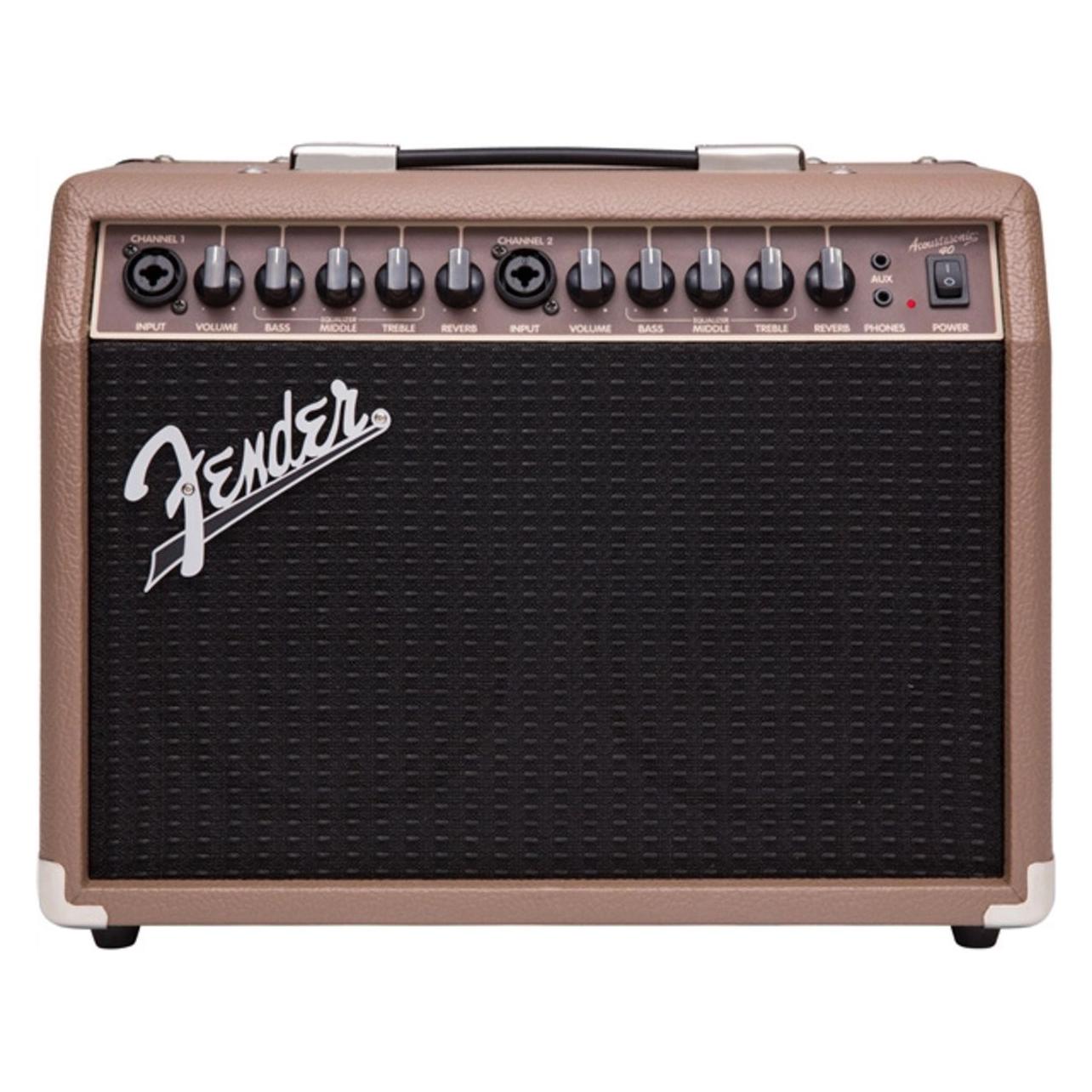 Fender Acoustasonic 40 akoestische-gitaarversterkercombo (Gitarre, 40 W) (2314206000)