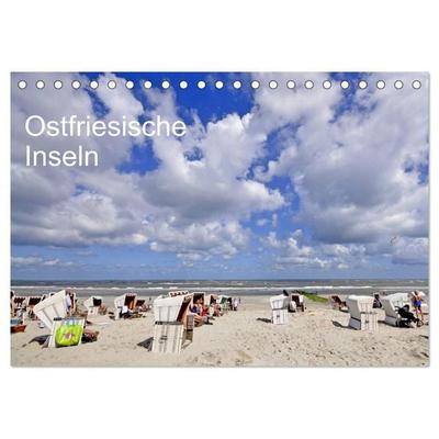 Ostfriesische Inseln (Tischkalender 2027 DIN A5 quer), CALVENDO Monatskalender