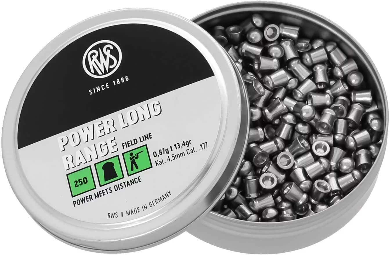 RWS Ammunition RWS Power Long Range - 4,5mm / 0,87g / 250st
